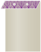 Glamour Purple Layer Invitation Cover (5 3/8 x 7 3/4) - 25/Pk
