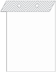 Zig Zag Grey Layer Invitation Cover (5 3/8 x 7 3/4) - 25/Pk