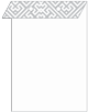 Maze Grey Layer Invitation Cover (5 3/8 x 7 3/4) - 25/Pk