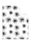 Dandelion Black/Crystal Cover 8 1/2 x 11 - 25/Pk