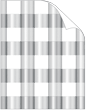 Gingham Silver Foil Cover 8 1/2 x 11 - 25/Pk