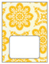 Morocco Yellow Place Card 3 x 4 - 25/Pk