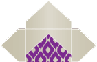 Indonesia Purple Pochette Style A4 (5 1/8 x 7 1/8) - 10/Pk