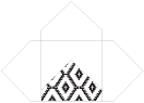 Rhombus Black Pochette Style A5 (5 1/2 x 5 1/2) - 10/Pk