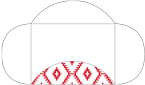 Rhombus Red Pochette Style B3 (5 1/8 x 7 1/8) - 10/Pk