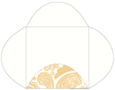 Paisley Gold Pochette Style B4 (5 7/8 x 5 7/8) - 10/Pk