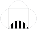 Lineation Black Pochette Style B4 (5 7/8 x 5 7/8) - 10/Pk