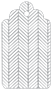 Oblique Grey Style B Tag (2 1/2 x 4 1/2) 10/Pk