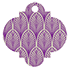 Glamour Purple Style D Tag (2 1/2 x 2 1/2) - 10/Pk