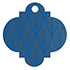 Glamour Navy Style D Tag (2 1/2 x 2 1/2) - 10/Pk