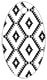 Rhombus Black Style E Tag (2 x 3 1/2) 10/Pk