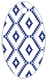 Rhombus Sapphire Style E Tag (2 x 3 1/2) 10/Pk