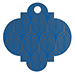 Glamour Navy Style F Tag (3 x 3) 10/Pk