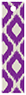 Indonesia Purple Style G Tag (1 1/4 x 5) 10/Pk