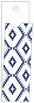 Rhombus Sapphire Style H Tag (1 1/4 x 5 3/4 folded) 10/Pk
