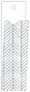 Oblique Grey Style H Tag (1 1/4 x 5 3/4 folded) 10/Pk
