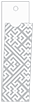 Maze Grey Style H Tag (1 1/4 x 5 3/4 folded) 10/Pk