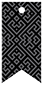Maze Noir Style K Tag (2 x 4) 10/Pk