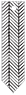 Oblique Black Style L Tag (1 1/4 x 5) 10/Pk