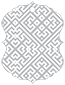 Maze Grey Style M Tag (3 x 4) 10/Pk
