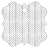 Oblique Grey Style N Tag (2 1/2 x 2 1/2) 10/Pk