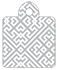 Maze Grey Style Q Tag (2 x 2 1/2) 10/Pk