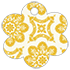 Morocco Yellow Style S Tag (2 1/2 x 2 1/2) 10/Pk