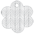 Oblique Grey Style S Tag (2 1/2 x 2 1/2) 10/Pk
