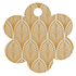 Glamour Gold Style S Tag (2 1/2 x 2 1/2) 10/Pk
