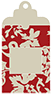 Renaissance Red Window Tag (2 5/8 x 5) 10/Pk