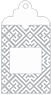 Maze Grey Window Tag (2 5/8 x 5) 10/Pk