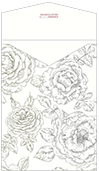 Rose Silver Thick-E-Lope 5 1/4 x 7 1/8 - 10/Pk