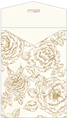 Rose Antique Gold Thick-E-Lope 5 1/4 x 7 1/8 - 10/Pk