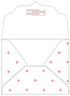 Polkadot Pink Thick-E-Lope Style B1 (5 1/4 x 3 3/4) - 10/Pk