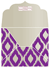 Indonesia Purple Thick-E-Lope Style B1 (5 1/4 x 3 3/4) - 10/Pk