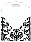 Victoria Black & White Thick-E-Lope Style B1 (5 1/4 x 3 3/4) - 10/Pk