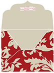 Renaissance Red Thick-E-Lope Style B2 (5 3/4 x 4 1/2) - 10/Pk