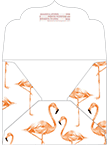 Flamingo Thick-E-Lope Style B2 (5 3/4 x 4 1/2) - 10/Pk