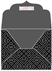 Maze Noir Thick-E-Lope Style B2 (5 3/4 x 4 1/2) - 10/Pk