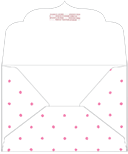 Polkadot Pink Thick-E-Lope Style B3 (7 1/2 x 5 1/2) - 10/Pk
