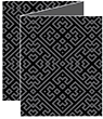 Maze Noir Trifold Card 4 1/4 x 5 1/2 - 10/Pk