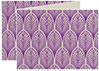 Glamour Purple Trifold Card 5 1/2 x 4 1/4 - 10/Pk