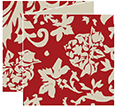 Renaissance Red Trifold Card 5 3/4 x 5 3/4 - 10/Pk