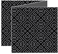 Maze Noir Trifold Card 5 3/4 x 5 3/4 - 10/Pk