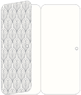 Glamour Grey Panel Invitation 3 3/4 x 8 1/2 (folded) - 10/Pk