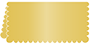 Gold Scallop Place Card 2 1/8 x 4 1/4 folded - 25/Pk