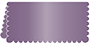 Purple Scallop Place Card 2 1/8 x 4 1/4 folded - 25/Pk
