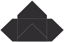 Black Pochette Style A1 (8 5/8 x 11 1/8) - 10/Pk