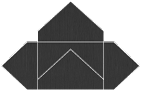 Eames Graphite (Textured) Pochette Style A4 (5 1/8 x 7 1/8)