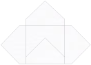 Linen Solar White Pochette Style A5 (5 1/2 x 5 1/2) - 10/Pk